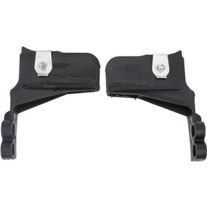 MOTOALL Right & Left Headlight Lamp Mount Brackets Fit for 13-16 Ford Fusion Lincoln MKZ
