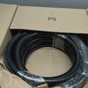 Sealproof Flexible PVC Pipe 1-1/2 Inch Dia Hose 25 FT Length, Black Tubing, Schedule 40, Premium Quality Made in USA