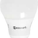 EcoSmart 60W Equivalent Daylight A19 Energy Star, Dimmable LED Light Bulb (4 Pack)
