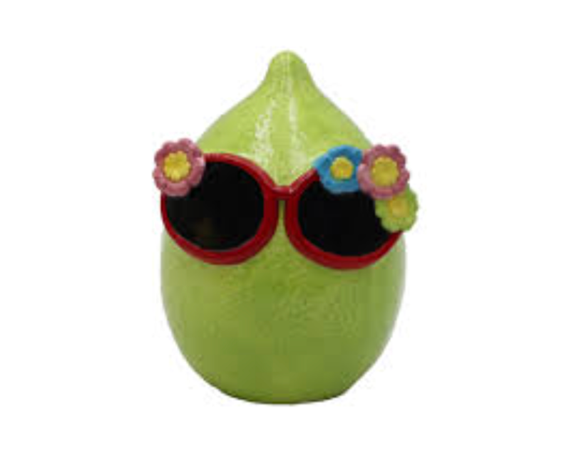 EDL 6.3IN CERAMIC TBL DECOR LIME,  Everyday Living Table Décor Ceramic - Lime, 6.3 in