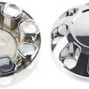 2Pcs Wheel Center Caps for 2015-2019 Sierra 2500 Denali 20" 10 Slot Wheel Rim 235mm(9.25in) Chrome Hub Cap, Replacement 22909152 22910733 Wheel Cover