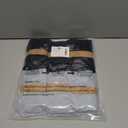 Mens Fuzzy Socks, Warm Winter Fluffy Cozy Slipper Fleece Socks for Men (Large, B-grey(3 Pairs)& Black(3 Pairs))