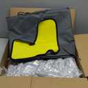 Nuenen 20 Pcs Microfiber Cleaning Cloth for Cars 800 GSM Thick Plush Microfiber Cleaning Dusting Cloth Auto Detailing Absorbent Towels Rags for Car Household Kitchen Window, 15.75''(Grey and Yellow)