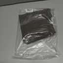 Women's High Waisted Light Compression Workout Full Length Leggings Cross Waist Yoga Pants Athletic Running Pockets (Brown, L)