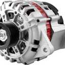 SCITOO Alternator Fits for Chevrolet for Aveo 1.6L 2004-2008, for Aveo5 1.6L 06-08,for Pontiac for Wave 1.6L 05-08,for Suzuki for Swift+ 1.6L 04-200812V 85 Amp CW 6-Groove Pulley 8483 ADR0337