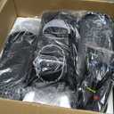 MERACH Under Desk Elliptical Machine, Leg Exerciser While Sitting for Seniors with Remote Control & 12-Speeds, Quiet Portable Electric Seated Pedal Exerciser Machine for Home Office