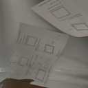 Vanity Mirror with Lights, 40" x 29" LED Makeup Mirror with 10X Magnification, Dimmable 3 Modes, Memory Function, Smart Touch, USB Charging Port, Lighted Makeup Mirror Square White