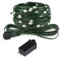 LED Bright Christmas Christmas Lights, Multicolor, Dark Green wire