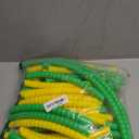 6 Pcs Exercise Hoop Detachable Fitness Rings Adjustable Plastic Toy Fitness Hoop Playground Toys Colored Circles for Teens Games Gymnastics Agility, 28 Inch(Green, Yellow)