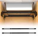 Heavy Duty Undermount Sink Brackets & Kitchen Sink Installation Parts Kit - 800 lbs Capacity Adjustable Carbon Steel Support, Horizontal Space-Saving Design for Kitchen Sinks (71-100cm)