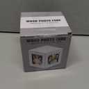 FINE PHOTO GIFTS White Wood Photo Cube