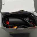 QPAU Punching Bag for Kids, 66 Inch Stable Inflatable Boxing Bag with Boxing Gloves, Stand Kids Punching Bag Toy for Boys & Girls Age 6-12, Boxing Set for Practicing Karate, Taekwondo, MMA (Black&Red)