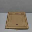 GE Bathroom Scale for Body Weight: Highly Accurate Digital Scale Weighing Machine with Clear Tempered Glass, 11.8" Large Platform, LED Display, 400 lbs, 4 Units, with Body Tape Measure and Batteries (Transparent)