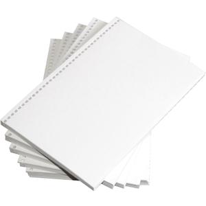 Sax Sulphite Spiral Bound Book Making Pre-Punched Paper, 80 lb, 6 X 9 in, 500 Sheets, White, Pack of 500