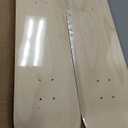 Honoson 3 Pcs Blank Skateboard Decks Bulk 32 x 8 Inch 7 Ply Maple Wooden Plain Skate Decks Natural Wood Double Tail Skateboard for Art Painting Wall Home Decoration