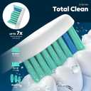 Replacement Heads for Philips Sonicare - Replacement Toothbrush Head Compatible with Phillips Sonicare Screw-on Electric Brush, E-Series, Essence, Xtreme, Elite, Advance and CleanCare, 6 Pack