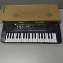 Raimy 37 Keys Keyboard Piano for Kids, Early Learning Educational Portable Electronic Musical Instrument Toys Gifts for 3 4 5 6 7 8 9 Year Old Boys and Girls (Black)