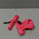BELLA & PAL Step in Vest Harness for Small and Medium Dogs, No Pull Small Dog Harness with Leash Set, Comfortable Air Mesh Dog Vest Harness with Reflective Strip (Hot Pink, S)