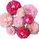 Pink Paper Flower Wedding Centerpiece Birthday Party Backdrop Nursery Room Wall Home Decoration Pack of 9