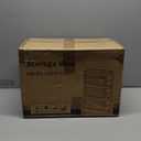 24 qt. Collapsible Storage Bins, 3-Tier Stackable Plastic Closet Organizers in White with Lids for Home, Kitchen, Office