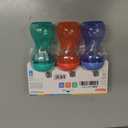Nuby Mini Holder Non Spill Baby Sippy Cups Soft Mouth - (Pack of 3) 6oz - 6+ Months - Red/Blue/Green