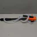 Portable Transfer Pump Battery Operated Electric Siphon Pump for Gas, Fuel, Diesel, Water Transfer 2.4 GPM Flow Oil Extractor, 47 Inches Hose-Easy to Use Hand Fuel Pump, Multi-Use Siphon Transfer Pump