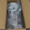 Vantic Elevated Dog Bowls, Adjustable Raised Dog Bowl Stand for Medium Sized Pet, Sturdy Bamboo Food Feeder with 2 Stainless Steel Dishes, Black