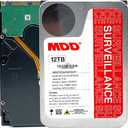 MDD (MDD12TSATA25672DVR) 12TB 7200RPM 256MB Cache SATA 6.0Gb/s 3.5-inch Internal Surveillance Hard Drive 