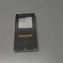 KANGHAR Case for iPhone 13 Pro Max Leopard Printed Pattern Cute Cheetah Phone Case Clear Bumper Hard Back Shockproof Protective Diamond Glittter Camera Lens Cover for iPhone 13 Pro Max White