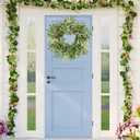 Suction Cup Wreath HangerSuction Cup Hooks Hanging 15 LbsWaterproof Suction Cup Wreath Holder for Windows, Shower, WreathsSmooth Doors (Black, 4)