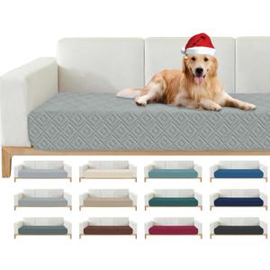 2025 Waterproof Dog Blankets (30"x70") Comfy Sofa Mat for Pets, New Upgrade Bed Couch Pads Super Soft Anti Slip, Indoor Incontinence Sofa Furniture Protector Durable Washable Blanket (Light Grey)