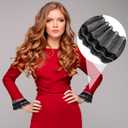 PAGOW 5 Yards Cotton Eyelet Lace Trim, Black Cotton Floral Scalloped Lace for Sewing Dresses, Baby Clothes, Bags, Pets Clothes (5.9inch Wide)