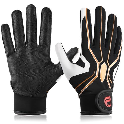 Goporoy Super-Grip Youth Baseball Batting Gloves for Kids, Ergonomic Design for Boys and Girls, Enhanced Protection & Optimal Performance, M