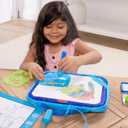 Melissa & Doug Water Wow! Take-Along Reusable Color-Reveal Drawing Set Mess-Free Multi-Activity Pad with Water PenTravel Toy for Toddlers & Kids Ages 3+