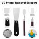 24Pcs 3D Printer Tools Kit, 3D Printer Accessories Removal Tools Includes Nozzle Cleaning Kit, Putty Knife Scraper, Brushes, Tweezers, Diamond Files for 3D Prints Cleaning Finishing