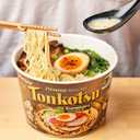 2 x Nongshim Tonkotsu Ramen with Kuromayu Noodle Big Bowl, 3.56 Ounce (Pack Of 6) (EXP 01/05/27)