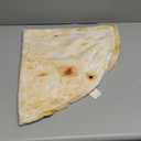 CASOFU Baby Burritos Swaddle Blanket, Tortilla Wrap Blankets Funny Gifts for Baby Shower Boy Girl Toddler Newborn, 285 GSM Soft Flannel Food Blanket White Elephant Gifts for Toddler (Beige, 36 inches)