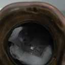 2 Pcs Green Vintage Vase Ceramic Rustic Crackle Floral Vase for Farmhouse Retro Home Bookshelf Living Room Table Centerpiece Decor (Middle and Small)