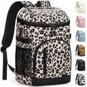 Pritent Cooler Backpack Insulated Waterproof,30/45 Cans Backpack Coolers Leakproof Lunch Backpack for Men Women Portable Soft Cooler Bag for Beach Camping Trave Picnic