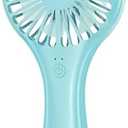 TriPole Mini Handheld Fan Battery Operated Small Personal Portable Fans Speed Adjustable USB Rechargeable Fans Cute Design Powerful Eyelash Fan for Stylish Kids Girls Women Men Indoor Outdoor Travel