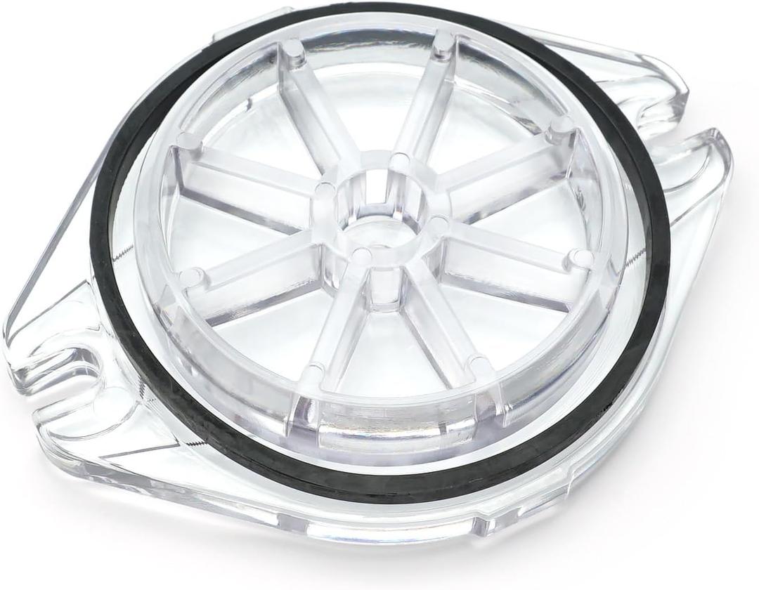 SPX1250LA Strainer Cover with Gasket Compatible with Hayward Max-Flo Pump Series SP1800X & SP2800X – Clear Lid Replacement for Pool Pump