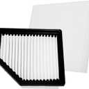 16546-6RA0A Engine Air Filter & 27277-6RC0A Cabin Air Filter Set Compatible with Nissan Rogue 2021 2022 2023 Replace 16546-4BA1A, 16546-4BA1J, 16546-4BA2A, 230447, 27277-6CA1A, C21496C