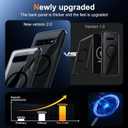 for Samsung Galaxy S10 4G Magnetic Case - [Compatible with Magsafe Accessory][Military Drop Protection] Soft TPU Bumper + Translucent Matte Back Cover for S10, Matte Black