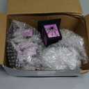 Halloween Solar Pathway Lights Outdoor 4 Pack, Purple LED Driveway Light Solar Powered, Garden Decor, Mushroom Solar Lights Outdoor Waterproof for Outside Yard, Sidewalk, Lawn, Patio, Landscape