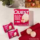Quest Nutrition Frosted Cookies, Strawberry Cake, 1g Sugar, 11g Protein, 2g Net Carbs, Gluten Free, 8 Count