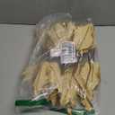 Christmas Poinsettia 10pcs 10-Inch Large Christmas Flowers Picks Spray Artificial Velvet Glitter Flower Ornaments for Christmas Tree Wreath Garland Decoration (Gold)