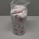 Infant Car Seat Insert with Extra Headrest, Adjustable Carseat Head Support for Preemie to Toddler, 2 in 1 Breathable Air Mesh Car Seat Insert for Newborn, Mink Dot Baby Car Seat Cushion for Stroller (Flora)