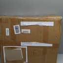 PIONEER-EFFORT 57" Off-White Paper Christmas Tree – Tall Honeycomb & Cardboard Style Foldable 3D Holiday Decoration, Elegant Ivory Wedding & Party Centerpiece, Reusable Eco-Friendly Décor