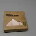 KeaBabies 3-Pack Organic Baby Swaddle Sleep Sacks - Swaddles for Newborns, Infant 0-3 Months, Baby Girls, Boys, Soft & Snug Newborn Sleep Sack, Nursery Swaddling Blankets (Angelic)