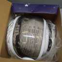 Spooktacular Creations Astronaut Helmet for Kids with Movable Visor Pretend Role Play Accessory Toy Set Halloween Costumes (White)